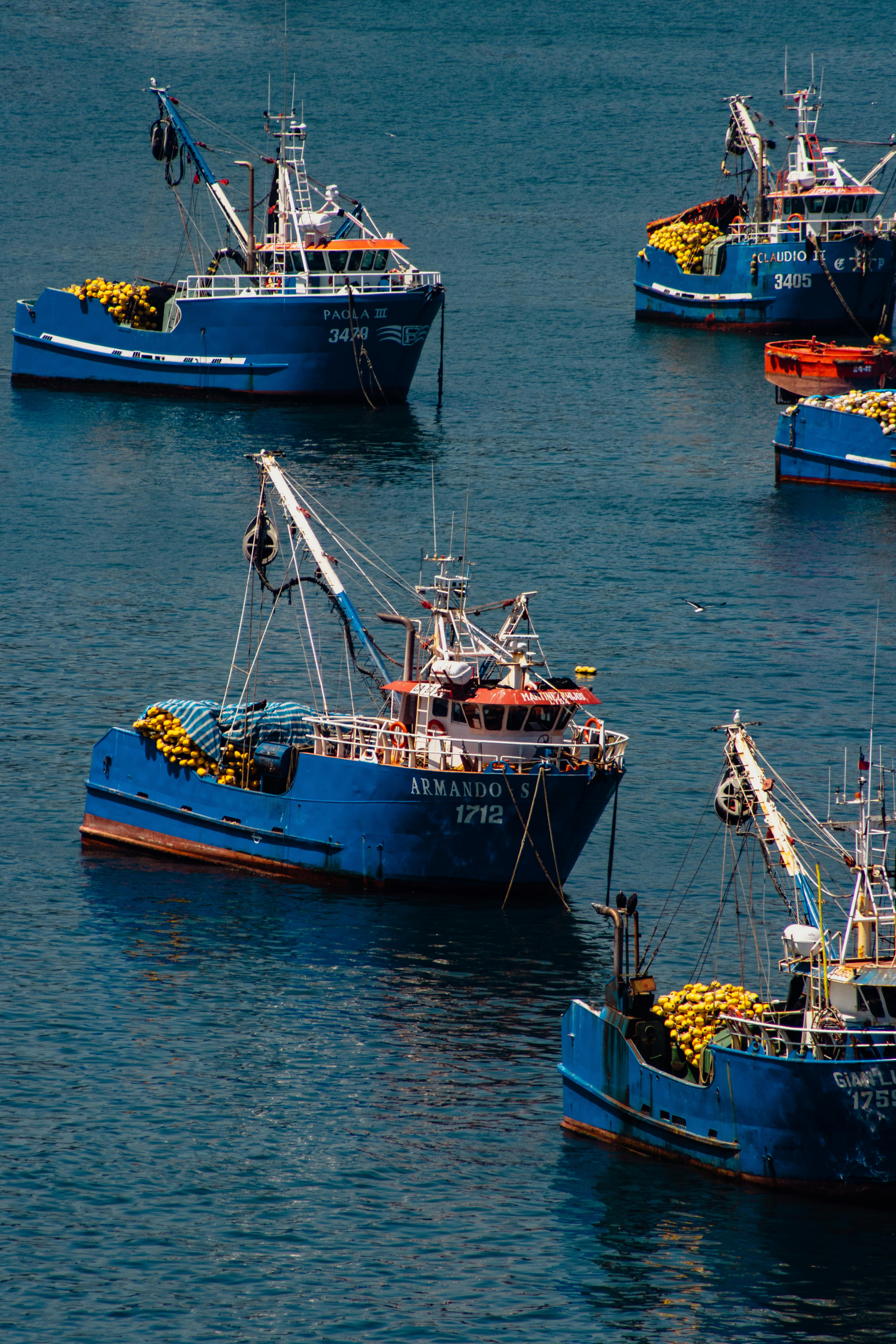 Catcher-processor vessel in the north-west Pacific Ocean